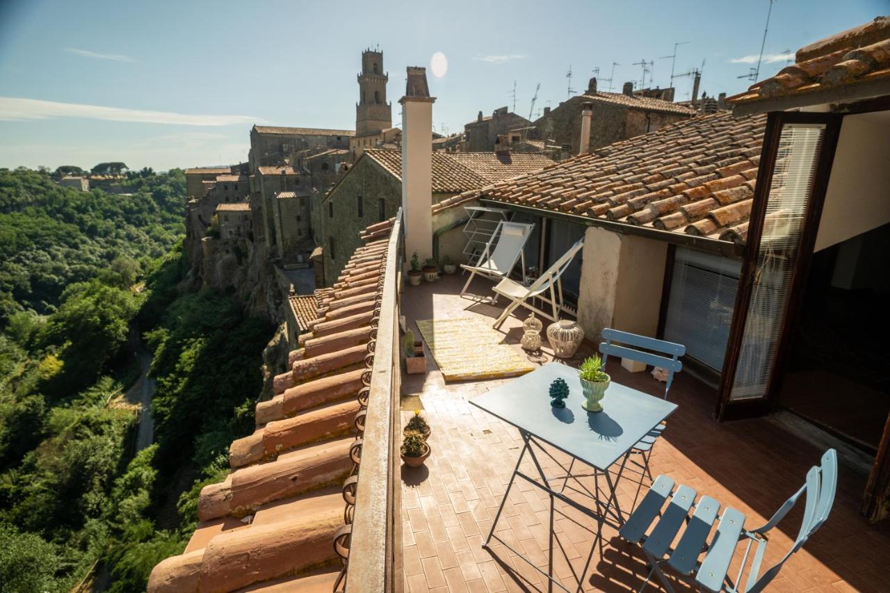 Le Antiche Viste Apartment Pitigliano Ngoại thất bức ảnh